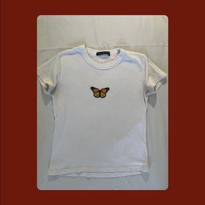 Brandy Melville butterfly top